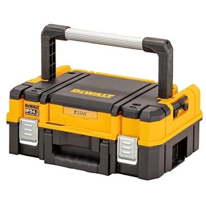 DEWALT DWST83344-1 TSTAK TOOL BOX WITH 30 KG LOAD CAPACITY YELLOW AND BLACK - Picture 1 of 9