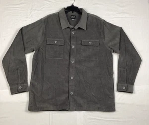 Valor Collective Giacca Sopracamicia Relaxed Grigio in Velluto a coste Uomo XL, Extra Large - Foto 1 di 12