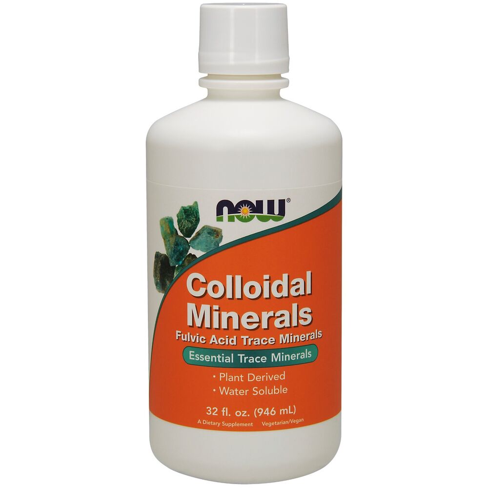 NOW Foods Colloidal Minerals Liquid, 32 fl. oz.