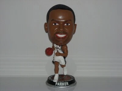 TONY PARKER San Antonio Spurs 2008 Bobble Head Bighead Stadium Exclusive New NBA - Image 1 of 2