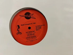 Live Cuts 8/22/1983 promo/radio LP, Pat Benatar/Devo/ABC/Joe Walsh/Saga/Forbert - Imagen 1 de 2