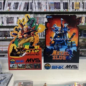 Metal Slug 1 And Metal Slug 2 Standee Bundle - Picture 1 of 4
