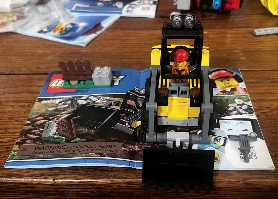 60219 LEGO Cargador de Construcción Ciudad Grandes Vehículos Ciudad Trabajador Foto 1 de 1