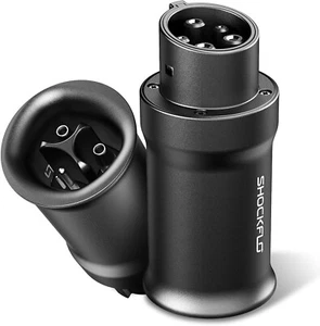 ShockFlo A6 Tesla to J1772 Adapter, 80A 250V Max-Compact and Lightweight J1772 - Bild 1 von 7