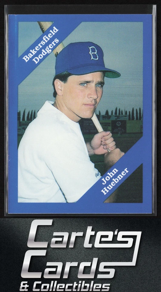 John Huebner 1989 Cal League #196 Bakersfield Dodgers - Image 1 of 2