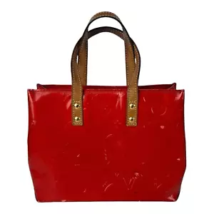 Borsa a mano LOUIS VUITTON Reade PM in pelle vernici rossa **LEGGI** - Foto 1 di 20