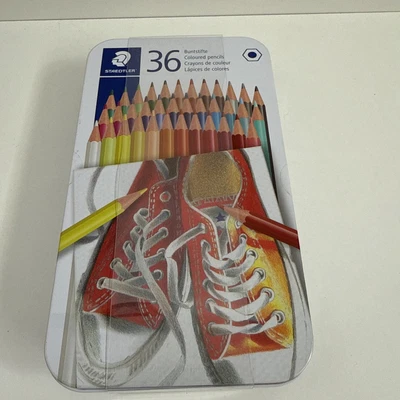 Staedtler Noris Colour Coloured Pencil Traditional Hexagonal Shape Assorted 36pk - image 1 of 2