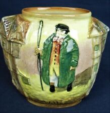 Royal Doulton Dickens Series ware relief vase TONY WELLER D5864 dated 1934 