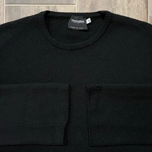 Vintage 90s Made In Italy Giorgio Armani Borgonuovo 21 Wool Knit Sweater - Picture 1 of 8