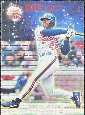 1998 Topps Stars #63 RONDELL WHITE Montreal Expos Red /9799 - Image 1 of 2