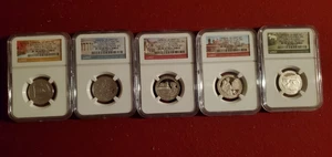 2017-S CLAD NATIONAL PARK QUARTER SET NGC PF70 ULTRA CAMEO EARLY RELEASES - Picture 1 of 2