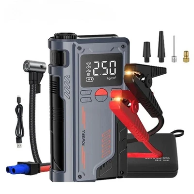 MARKENLOS 8000mAh Auto PKW KFZ Starthilfe Jump Starter Ladegerät Booster Power Bank 12V