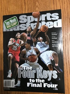 Sports Illustrated журнал 2 апреля 2001 Final Four Джейсон Уильямс без этикетки - Изображение 1 из 2