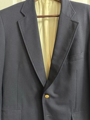 Paul Stuart Men’s Wool 2-Button Blazer Jacket Navy Blue 41R - Image 1 of 4