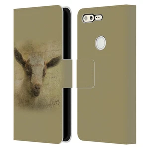 OFFICIAL SIMONE GATTERWE WILDLIFE LEATHER BOOK WALLET CASE FOR GOOGLE PHONES - Picture 1 of 14
