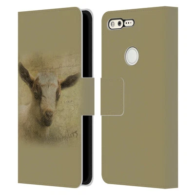 OFFICIAL SIMONE GATTERWE WILDLIFE LEATHER BOOK WALLET CASE FOR GOOGLE PHONES - Image 1 of 4