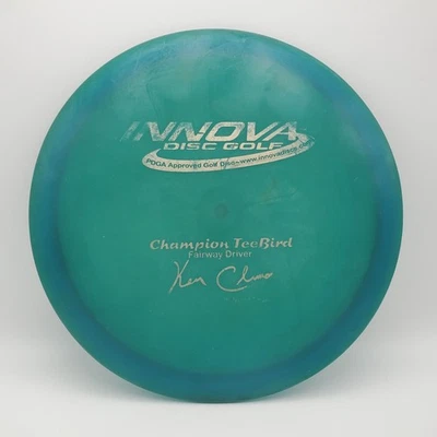 Innova PFN Champion Ken Climo 11x Teebird 172g Blue Disc Golf Fairway Driver OOP - Image 1 of 2