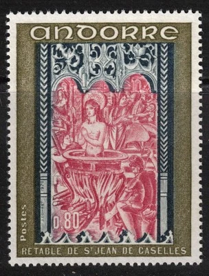 ANDORRA - FRANCÉS SCOTT 201 COMO NUEVO (1970) Foto 1 de 2