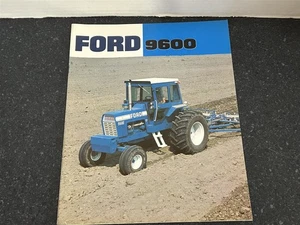 Ford 9600 Tractor Farm Advertising Sales BROCHURE - Picture 1 of 3