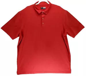 Callaway Opti-Dri Golf Polo Shirt Men's XXL Red Striped Short Sleeve Performance - Picture 1 of 6