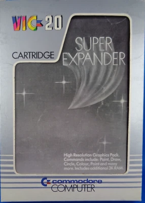 COMMODORE VC-20 / VIC-20 -- SUPER EXPANDER (VIC-1211A/CARTRIDGE/HANDIC) - Bild 1 von 4
