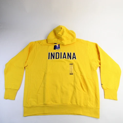 Indiana Pacers Nike NBA Authentics Sweatshirt Men's Gold New Cover