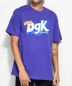 DGK Mix-Up Skate T-Shirt Tee Purple M,L XL NWT Surf Snow Streetwear NEW - Picture 1 of 6