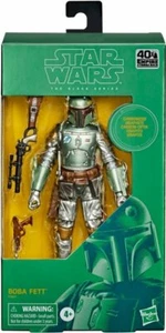 Star Wars The Black Series verkohlte Boba Fett 6" Figur - jetzt versandt - zerkleinert - Bild 1 von 1