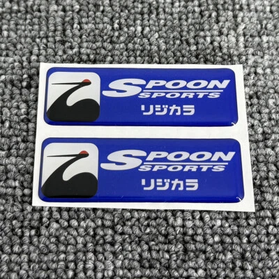 Calcomanía deportiva JDM Spoon Japón para Honda Universal Civic EP3 S2000 Jazz Sticker Foto 1 de 4