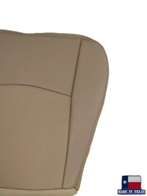 2004 2005 2006 2007 2008 For Cadillac SRX LEATHER Tan DRIVER Bottom Seat Cover - Изображение 1 из 4