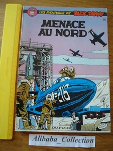BD ** BUCK DANNY 16 MENACE AU NORD ** souple broché DUPUIS CHARLIER HUBINON - Picture 1 of 3