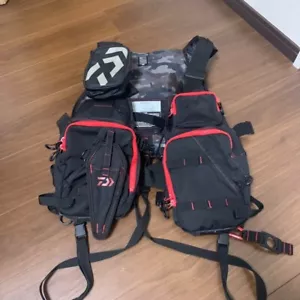 DAIWA Fishing Float Game Vest DF-6206 Life Preserver "Excellent++++" #F-49 - Picture 1 of 10
