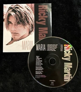 Audio CD - RICKY MARTIN - Maria Remixes - RARE 6 Track - Like New (LN) WORLDWIDE - Imagen 1 de 2