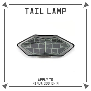 fit KAVASAKA NINJA300 EX300 NINJA 300 13-17 LED Turn Signals Brake Tail Light - Picture 1 of 9