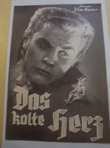Filmprogramm Das kalte Herz Illustrierter Film-Kurier von 1951 - Bild 1 von 3