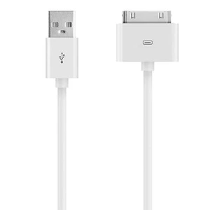 Genuine BELKIN Charge Sync Cable for iPOD, iPad 3/2/1 iPhone 4S/4/3GS/3G - 1.2M - Picture 1 of 1