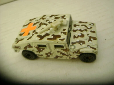 1994 MATCHBOX SUPERFAST #3 MILLITARY KHAKI CAMOUFLAGE HUMMER - Image 1 of 3