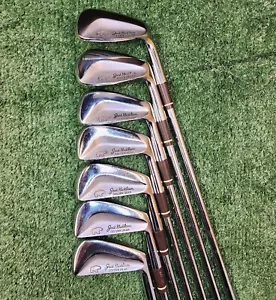 Vintage Macgregor Jack Nicklaus Golden Bear Iron Set 3-9 R Flex Steel Shaft RH - Picture 1 of 21