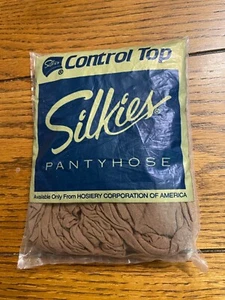 1 Pantimedias Silkies Queen Beige #121 Control Top y Soporte Pierna Medias - Nuevas - Imagen 1 de 5