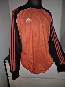 Original Adidas Torwart GK Trikot/Jersey Vintage XXL Langarm 2009 Rohling Orange - Bild 1 von 7