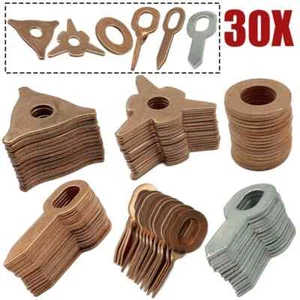 30X Dent Puller Rings Spot Welding Welder Car Body Panel Pulling Washer Tool - Imagen 1 de 18