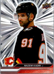 2023-24 Upper Deck Series 1 Starburst Nazem Kadri Calgary Flames #26