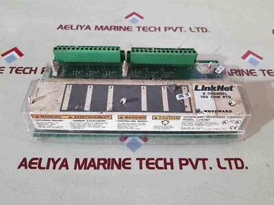 Woodward 9905-970 linknet 6 channel 100 ohm rtd - Image 1 of 4