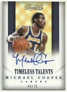 2013-14 PANINI TIMELESS TREASURES BASKETBALL - MICHAEL COOPER AUTO - #38 - 44/75 - Picture 1 of 2