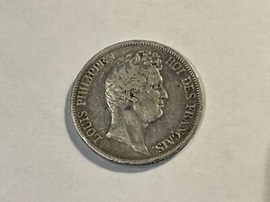 Münze Frankreich 5 Francs Silber Louis-Philippe I. 1831 W (119-50) - Bild 1 von 2