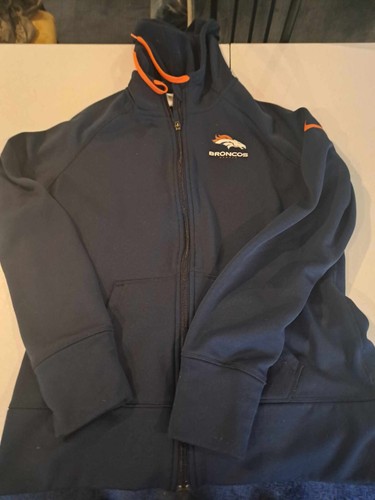 VETEMENTS Felpa con cappuccio manica lunga NFL Team Apparel uomo Large Denver Broncos