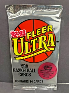 1992-93 FLEER ULTRA Basketball Series 1 Factory Sealed Pack SHAQ RC or Jordan? - Picture 1 of 1