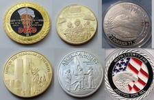 9/11 Gold Silver Coins Bin Laden Special Services Navy Seals Americana Old Retro