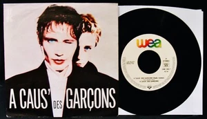 ACDG~A Caus' Des Garcons~Pop Rock 45 + Picture Sleeve~WEA Records - Imagen 1 de 2
