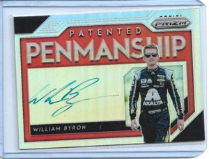 2019 Panini Prizm Patented Penmanship William Byron Prizm Autograph - Picture 1 of 2